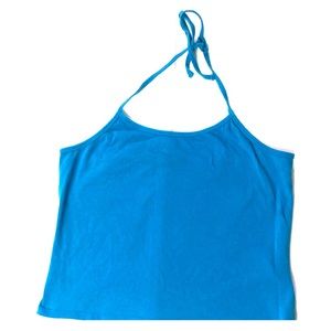 Blue Crop Top